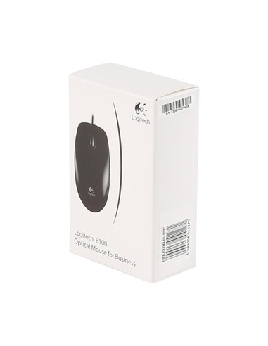 RATON LOGITECH B100 USB BLACK
