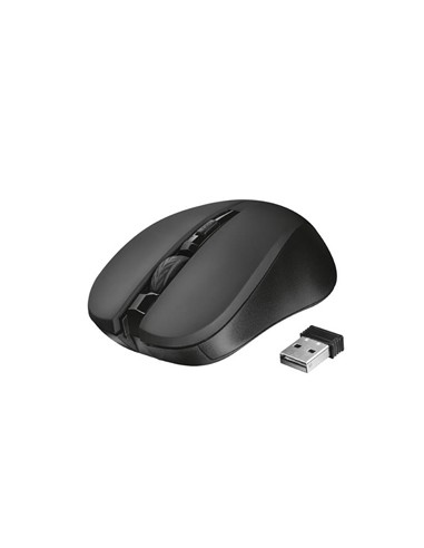 RATON TRUST MYDO WIRELESS BLACK SILENCIOSO