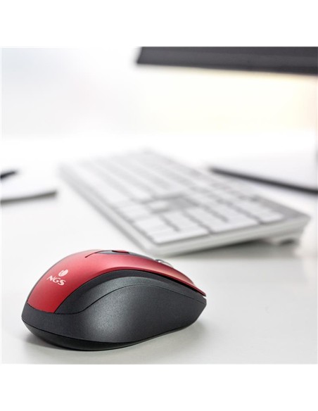 RATON NGS EVO OPTICAL WIRELESS RED