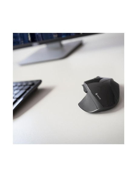 RATON NGS BOW OPTICAL WIRELESS 5 BOTONES BLACK
