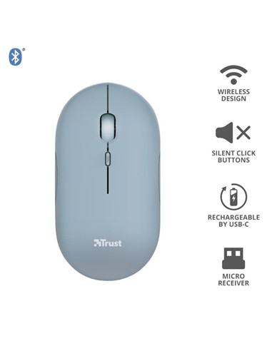 RATON TRUST PUCK RECARGABLE WIRELESS BLUETOOTH...