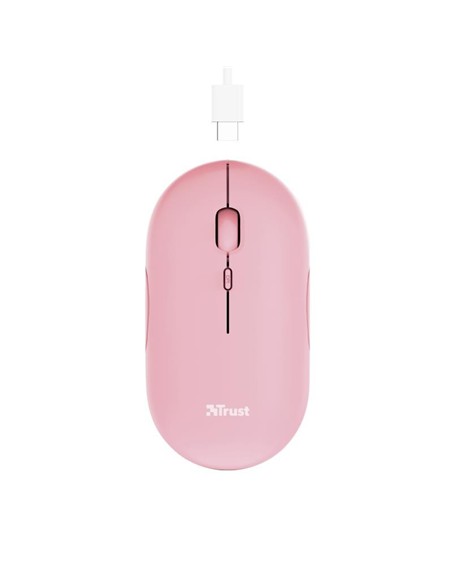 RATON TRUST PUCK RECARGABLE WIRELESS BLUETOOH PINK