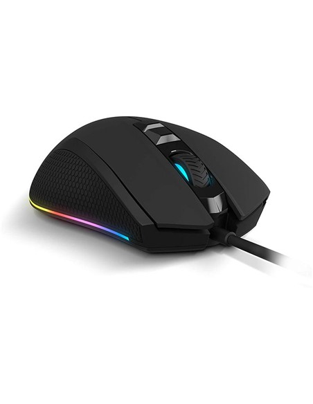 RATON KROM KENON RGB LIGHTNING NEGRO NXKROMKENON