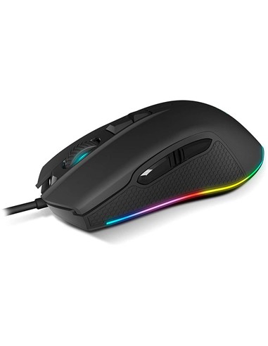 RATON KROM KENON RGB LIGHTNING NEGRO NXKROMKENON