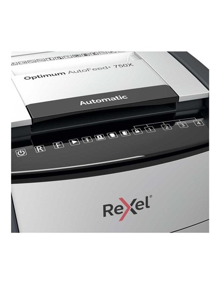 DESTRUCTORA REXEL OPTIMUM AUTOFEED+ 750X AUTOMATICA CONFETI