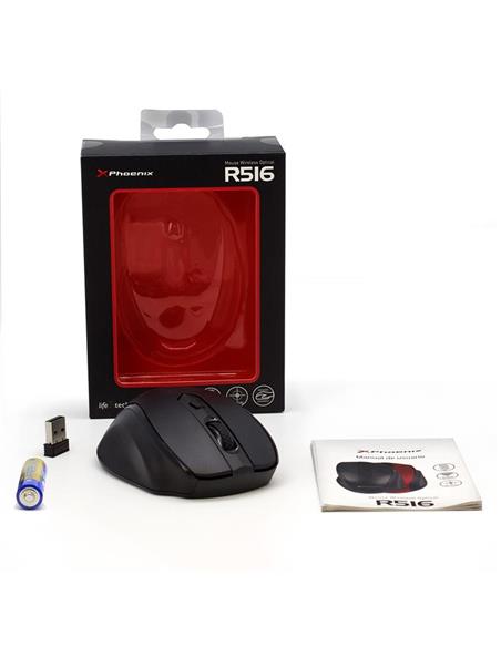 RATON PHOENIX R516 OPTICAL WIRELESS BLACK