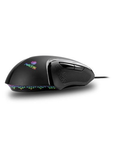 RATON NGS GAMING ERGONOMICO USB BLACK RGB