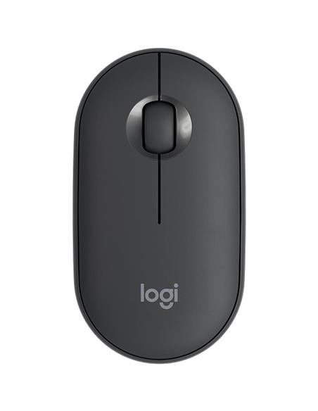 RATON LOGITECH PEBBLE M350 WIRELESS GRAFITO