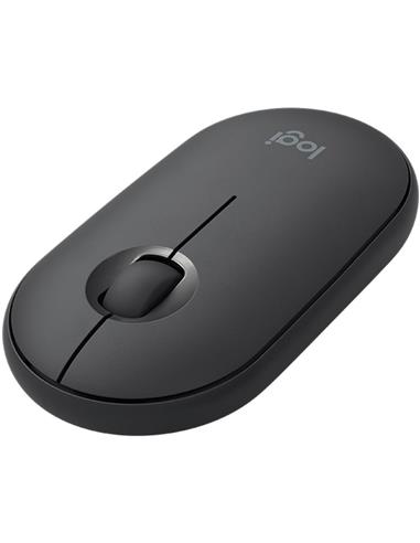 RATON LOGITECH PEBBLE M350 WIRELESS GRAFITO