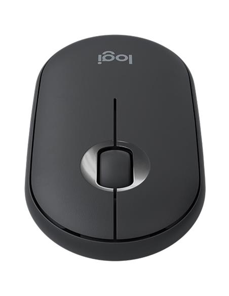 RATON LOGITECH PEBBLE M350 WIRELESS GRAFITO