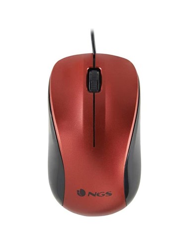 RATON NGS CREW USB OPTICO 1200 DPI RED