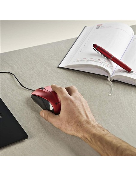 RATON NGS CREW USB OPTICO 1200 DPI RED