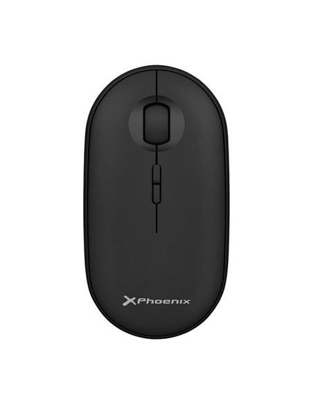 RATON PHOENIX REBBLE SILENT 1600DPI WIRELESS BLUETOOTH RECARGABLE BLACK