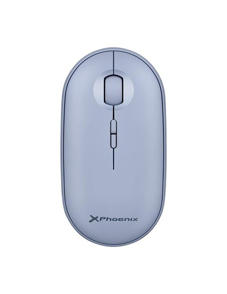 RATON PHOENIX REBBLE SILENT 1600DPI WIRELESS BLUETOOTH RECARGABLE BLUE