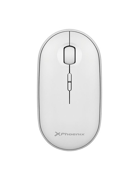 RATON PHOENIX REBBLE SILENT 1600DPI WIRELESS BLUETOOTH RECARGABLE WHITE
