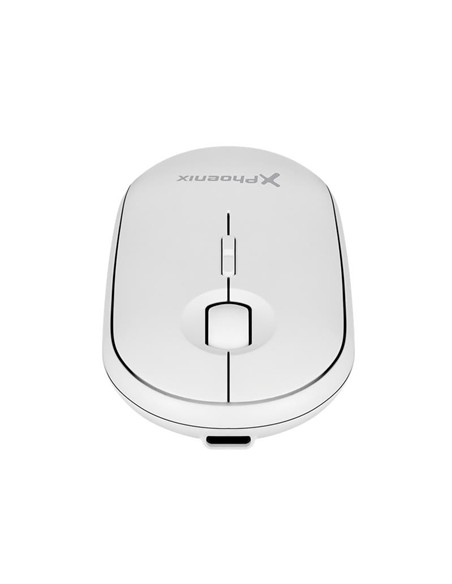 RATON PHOENIX REBBLE SILENT 1600DPI WIRELESS BLUETOOTH RECARGABLE WHITE