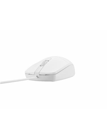 RATON NATEC RUFF 2 1000DPI USB WHITE