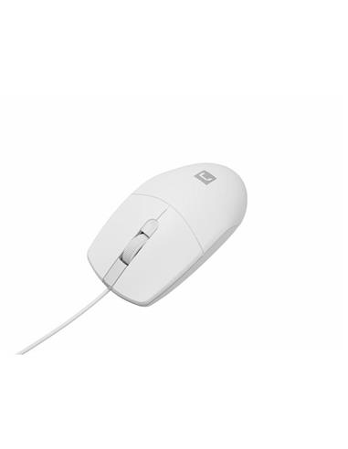 RATON NATEC RUFF 2 1000DPI USB WHITE