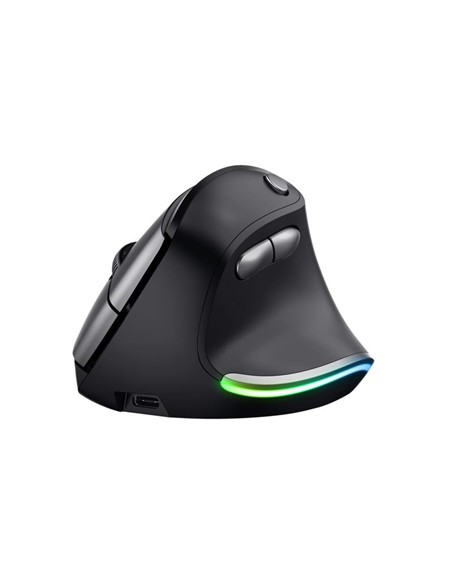 RATON TRUST BAYO WIRELESS ERGONOMIC RGB BLACK