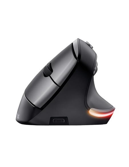 RATON TRUST BAYO WIRELESS ERGONOMIC RGB BLACK