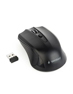 RATON GEMBIRD 1600DPI WIRELESS BLACK