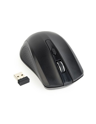 RATON GEMBIRD 1600DPI WIRELESS BLACK