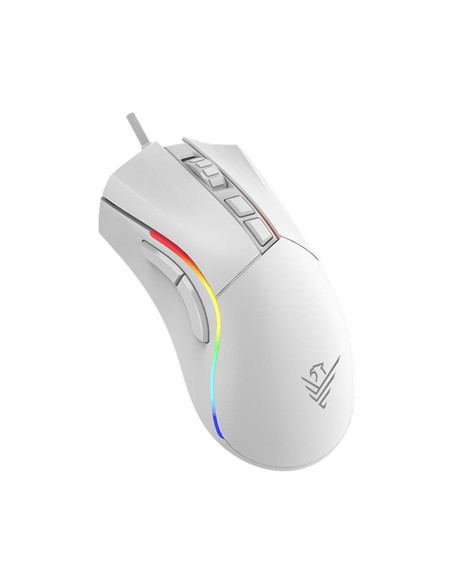 RATON PHOENIX GAMING VOID USB RGB 12000 DPI 7 BOTONES WHITE
