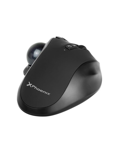 RATON PHOENIX ERGONOMICO TRACKBALL WIRELESS BLACK