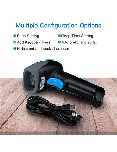 LECTOR AVPOS CODIGOS 2D + QR 930 USB