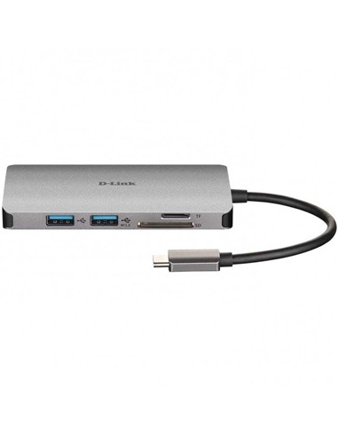 DOCK HUB USB D-LINK 6 EN 1 DUB-M610 USB-C