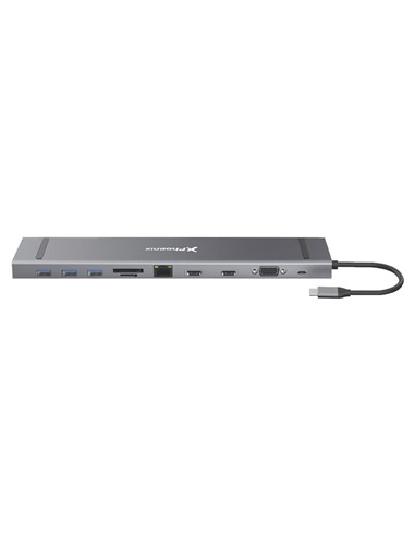 DOCK HUB USB-C PHOENIX 11 EN 1 HDMI...