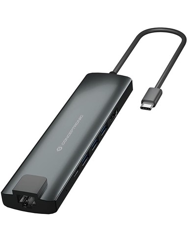 DOCK HUB USB-C 6-1 CONCEPTRONICS USB-C PD 100W...