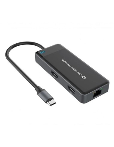 DOCK HUB CONCEPTRONIC 7IN1 USB-C 3.2 G1...