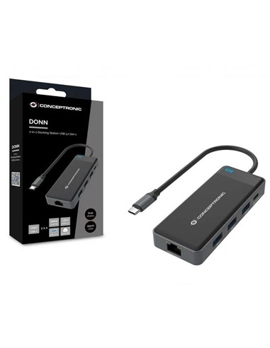 DOCK HUB CONCEPTRONIC 7IN1 USB-C 3.2 G1...