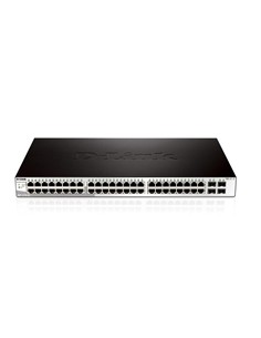SWITCH D-LINK GIGABIT 48 PUERTOS + 4SFP SEMIGESTIONABLE...