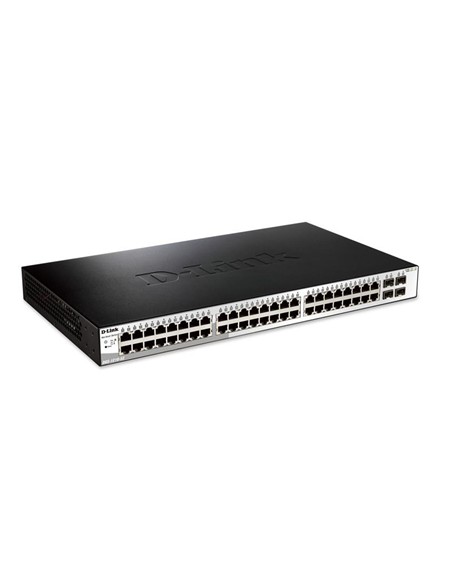 SWITCH D-LINK GIGABIT 48 PUERTOS + 4SFP SEMIGESTIONABLE DGS-1210-52
