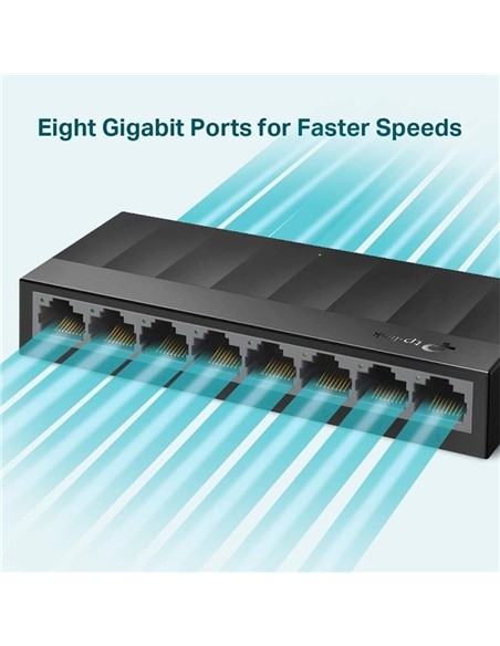 SWITCH TP-LINK GIGABIT 8 PUERTOS LS1008G