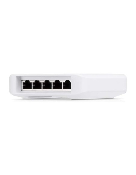 SWITCH UBIQUITI EXTERIOR IP55 POE 5 PUERTOS GIGABIT