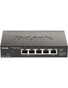 SWITCH D-LINK GIGABIT 5 PUERTOS DGS-1100-05PDV2 2 POE