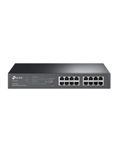 SWITCH TP-LINK 16 PUERTOS GIGABIT TL-SG1016PE 8 POE RACK...
