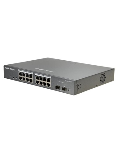 SWITCH REYEE GIGABIT 18 PUERTOS ES218GC-P CLOUD GESTIONABLE 16P POE+