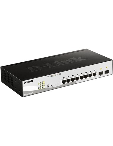 SWITCH D-LINK GIGABIT 8 PUERTOS DGS-1210-08P...