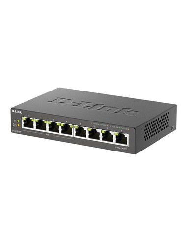 SWITCH D-LINK GIGABIT 8 PUERTOS DGS-1008P/E...