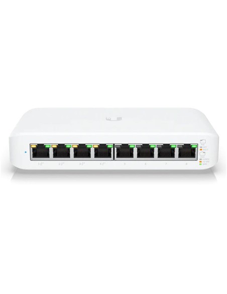 SWITCH UBIQUITI UNIFISWITCH USW-LITE GIGABIT 8 PUERTOS POE