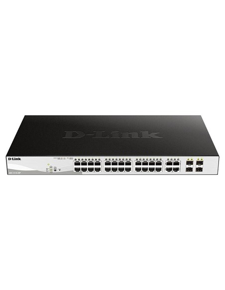 SWITCH D-LINK GIGABIT 28 PUERTOS DGS-1210-28P/E POE
