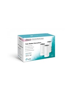 WIRELESS REPEATER TP-LINK AC1200 HOME MESH PACK 3 DECO E4 2