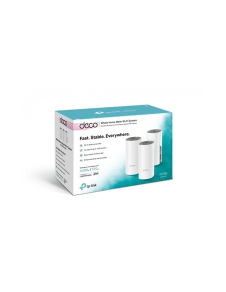 WIRELESS REPEATER TP-LINK AC1200 HOME MESH PACK 3 DECO E4