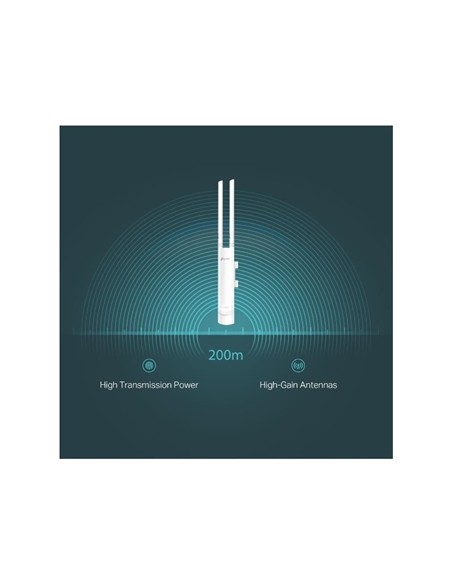 ACCESS POINT TP-LINK OMADA EAP110 WIFI N300 EXTERIOR POE