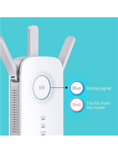 WIRELESS REPEATER TP-LINK RE450 DUAL BAND AC1750