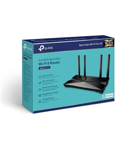 WIRELESS N ROUTER TP-LINK ARCHER AX10 WIFI 6...
